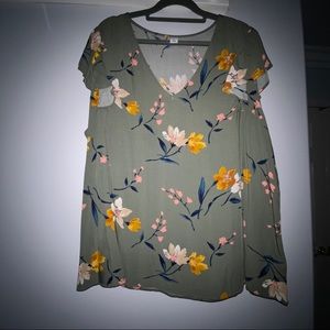 Floral blouse